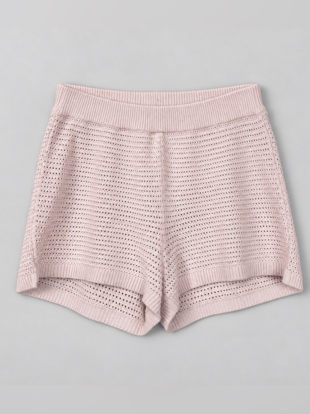 Loft Women Crochet Knit Shorts Large Festival Coachella Coastal Beachy